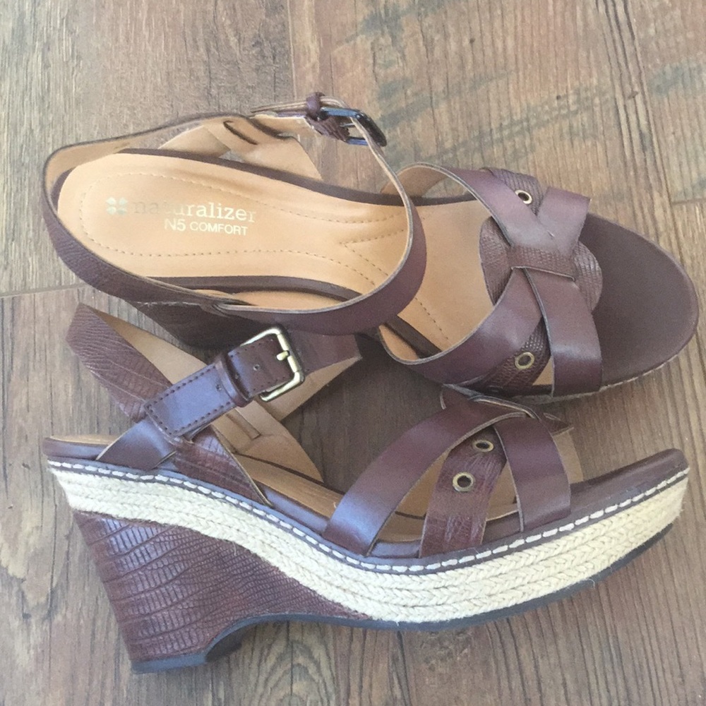 Naturalizer N5 Comfort Wedge Like New Heels 👠